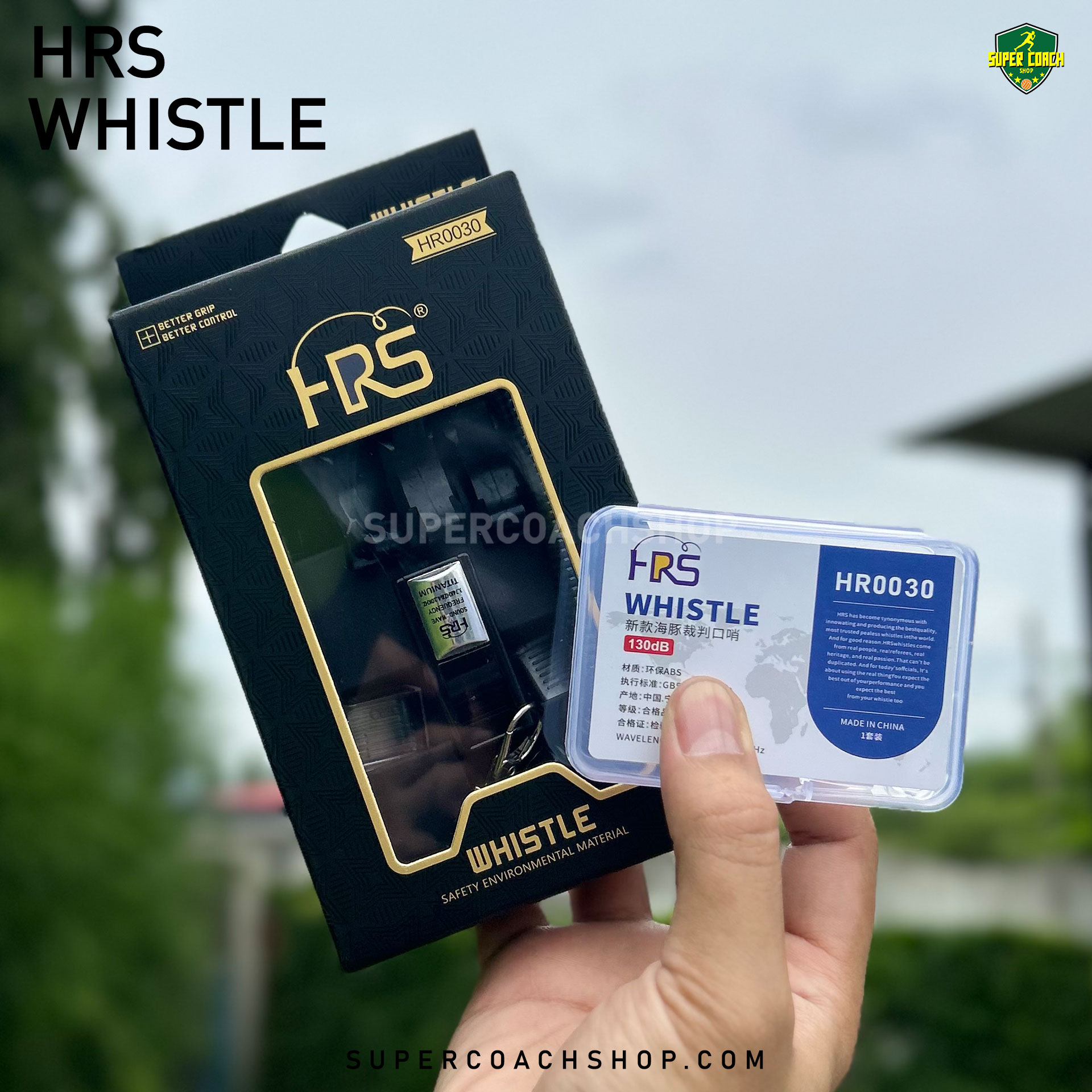 นกหวีด-HRS-130dB-พร้อมอุปกรณ์-sport-whistle-Sport
