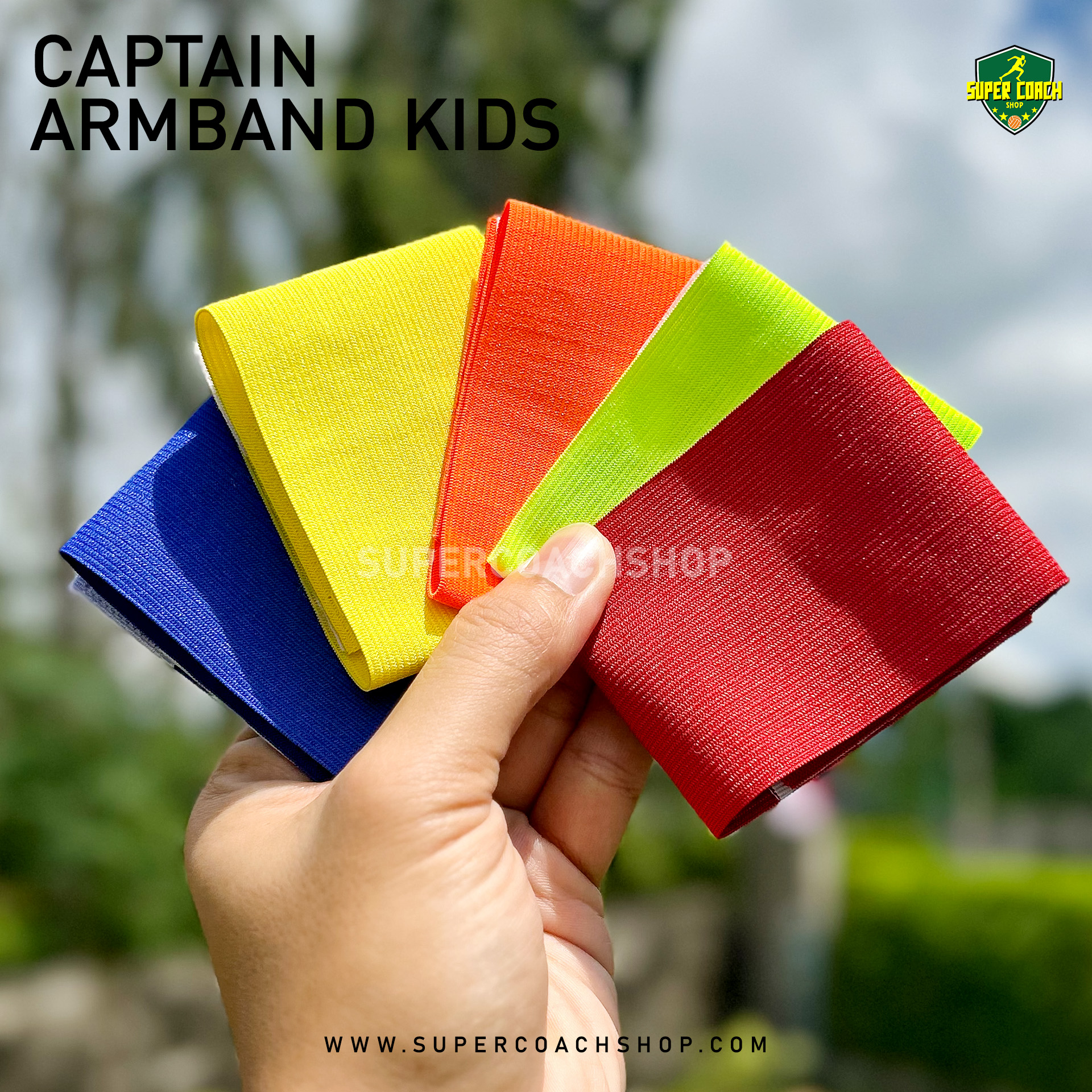 ปลอกแขน กัปตันทีม รุ่นสายรัด armband Kids